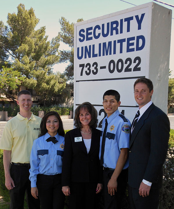 Some of the staff at our security company in Las Vegas